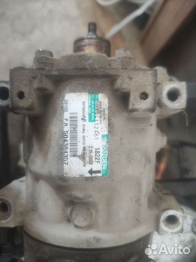 Компрессор кондиционера sanden cd7v16