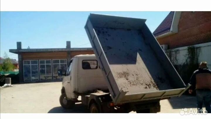 Навоз, песок, пгс. Щебень