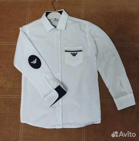 Рубашки белые для подростков новые, Турция