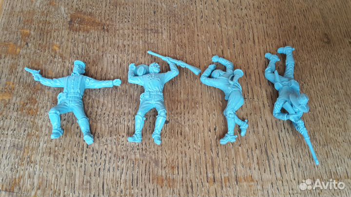 Солдатики 7 кавалерийский полк 12 фигур. tssd. США