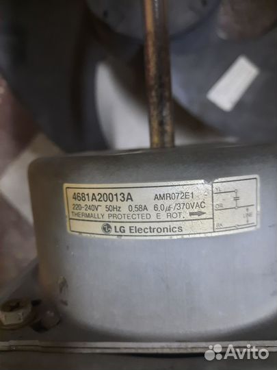 Двигатель вентилятора наружного блока сплит-систем