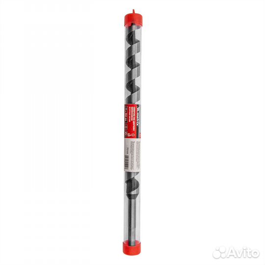 Сверло по дереву шнековое, 22 х 350 мм, шестигранн