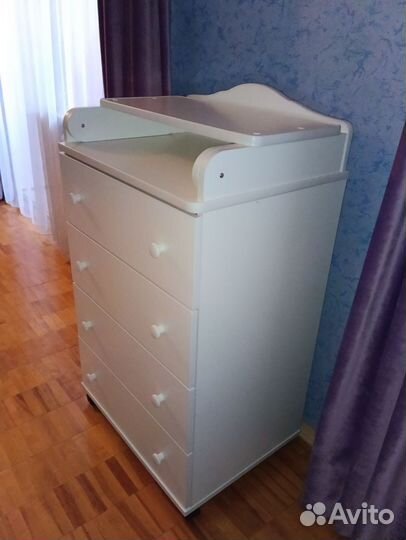 Комод с пеленальным столиком