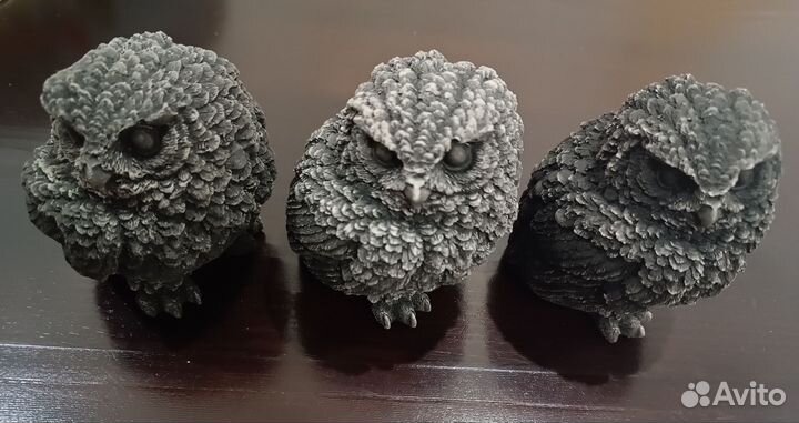 Сова гипсовая