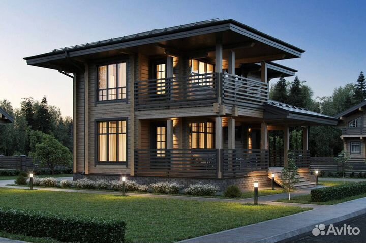 Домокомплект из клееного бруса 139 кв