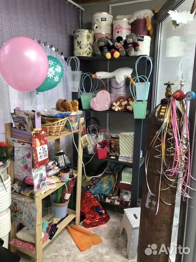 Продам магазин цветов, шариков