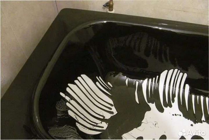 Реставрация ванн жидким акрилом, мрамором