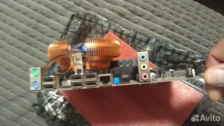 Koloe x58- материнская плата. Xeon x5550 16Гг.б