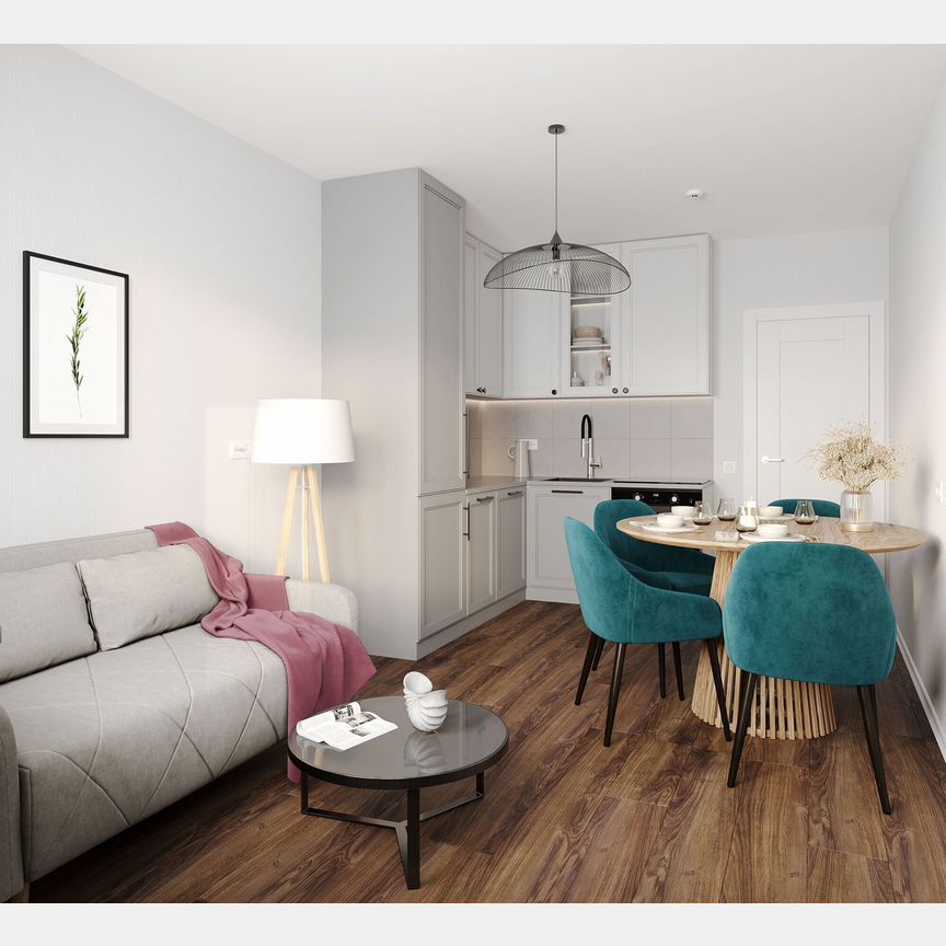 Квартира-студия, 25,3 м², 20/25 эт.