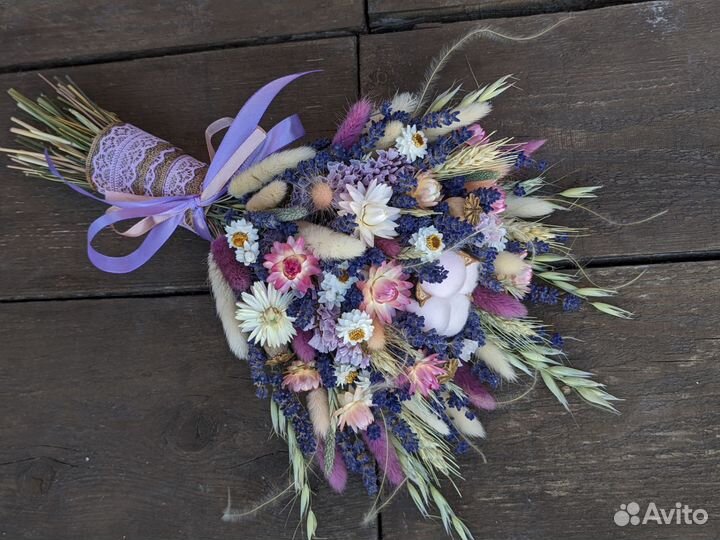 Букет из стабилизированных цветов