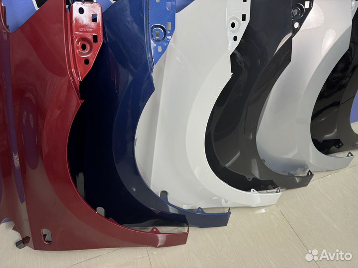 Крыло крашеное Фольксваген Поло 5 с 10-20 Тайвань