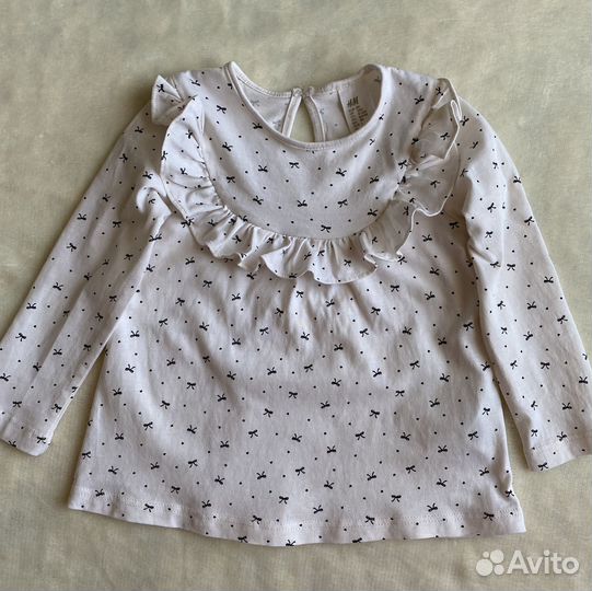 Вещи пакетом для девочки 74 80