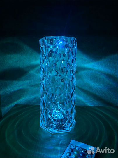 Светильник ночник безпроводной хрустальный свет