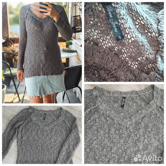 Свитера, кофты и джемпер в серого цвета