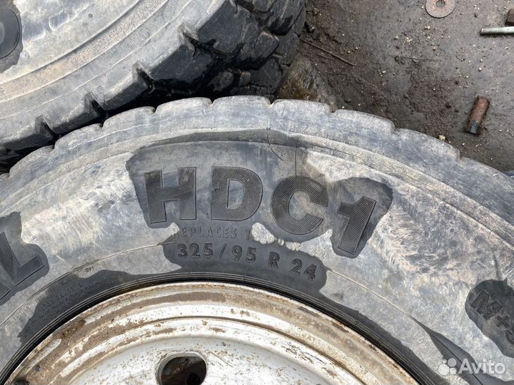 Резина 325/95 R24 continental