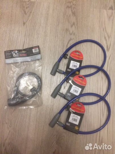 Замок с тросом