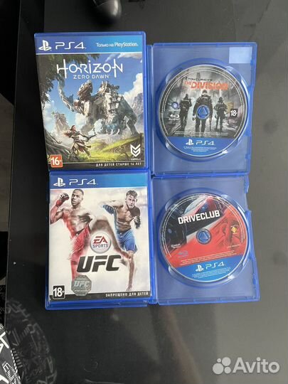 Sony playstation 4 slim + диски