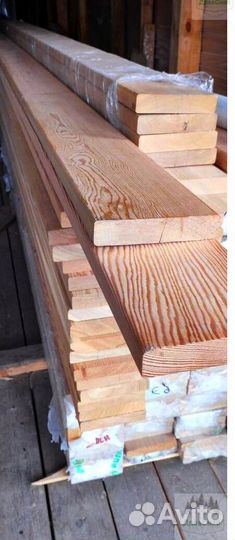 Доска террасная палубная лиственница