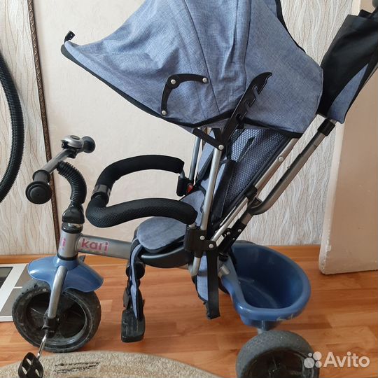 Велосипед с родительской ручкой