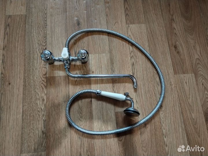 Смеситель СССР для ванны с душем