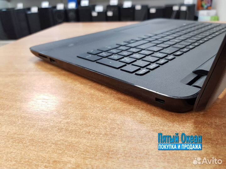 Ноутбук HP 15, Celeron N3060, RAM 4Gb, SSD, Гар-ия