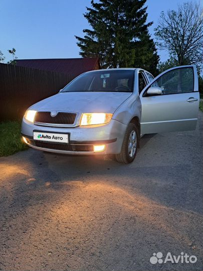 Skoda Fabia 1.4 МТ, 2001, 120 000 км