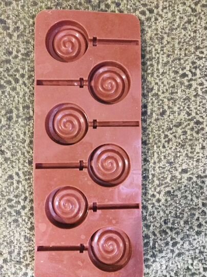 Набор форм силиконовых для леденцов