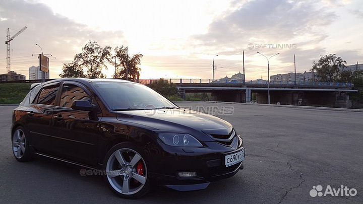 Клыки бампера Мазда3 Mazda 3 BK 2003