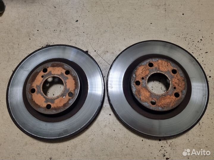 Тормозные диски toyota rav 4 комплект