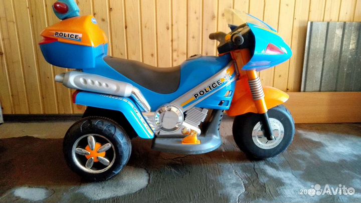 Детский мотоцикл на аккумуляторе бу