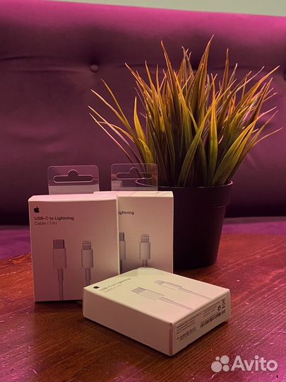 Кабель USB Type-c/lightning 1 метр