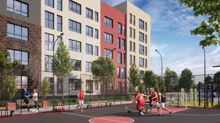 2-к. квартира, 58,8 м², 1/5 эт.