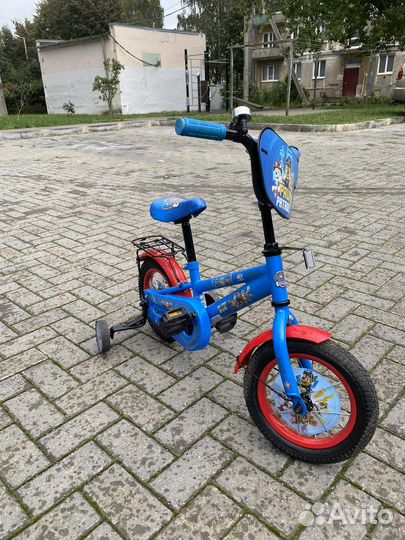 Детский велосипед Щенячий патруль