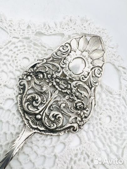 Лопатка для торта Серебро Розы Вьетнам Нежная