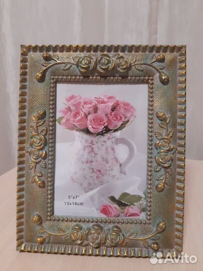 Фоторамочки в стиле Прованс ручной работы(декупаж)