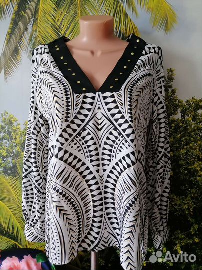 Блузка нарядная женская 48