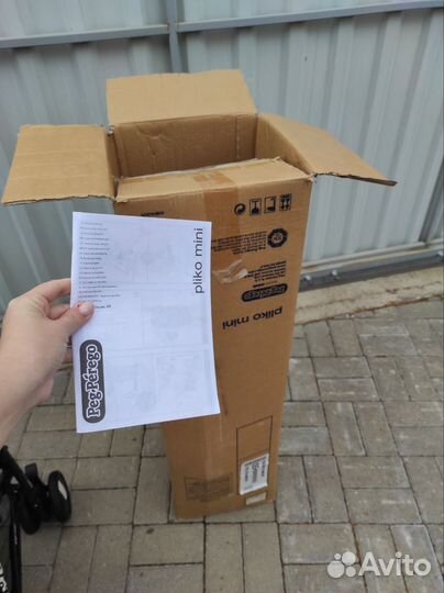 Прогулочная коляска трость peg perego