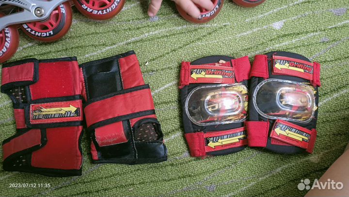 Ролики раздвижные 34 - 37