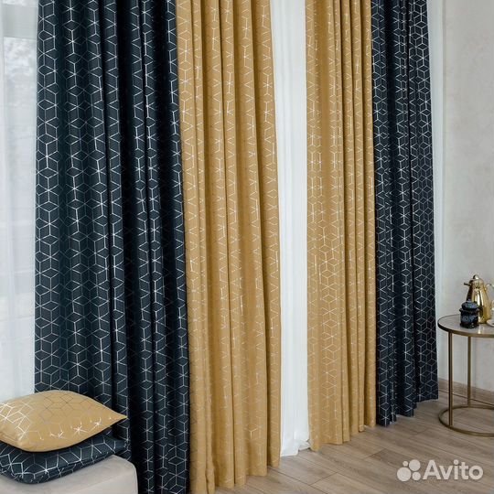 Шторы рогожка Гала занавески