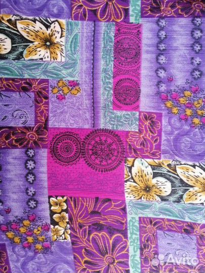 Отрез ткани шелк