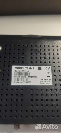 Модем Thomson TCM471