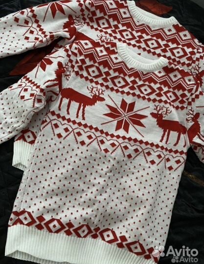 Новогодний свитер 44 46