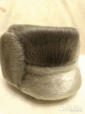 Мужская меховая зимняя шапка