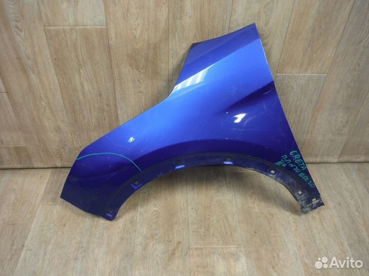 Крыло переднее левое (№70) Hyundai Creta 2018