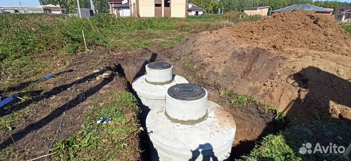Септик, выгребная яма под ключ