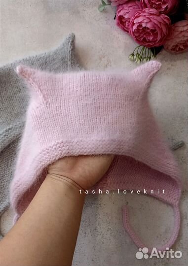 Коточепчик/чепчик с ушками