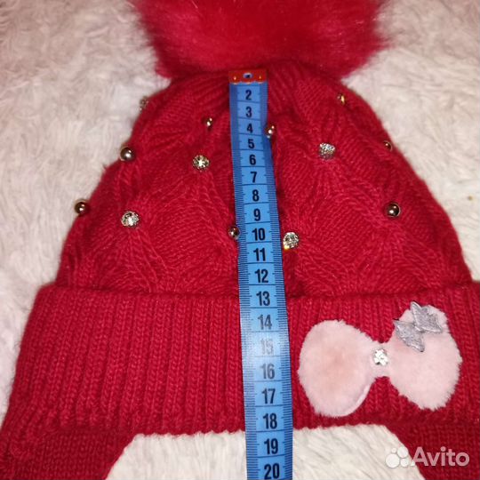 Шапка зимняя для девочки