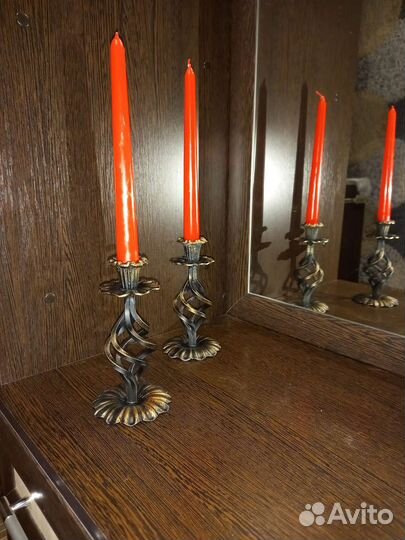 Подсвечники кованые