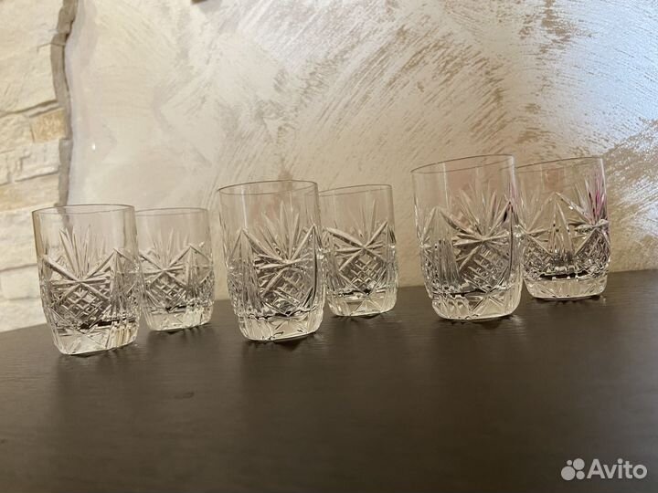 Хрустальные рюмки СССР