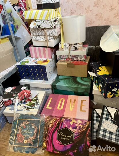 Коробки подарочные